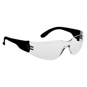 Portwest Clear Wraparound Safety Glasses PW32